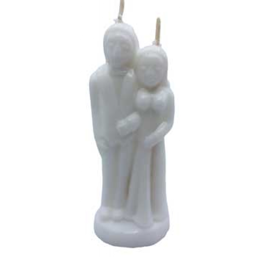 White Marriage candle