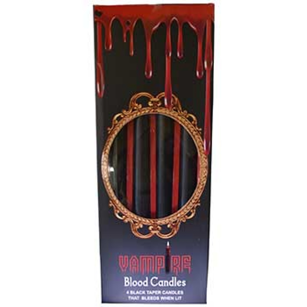 (set of 4) Vampire Blood candles