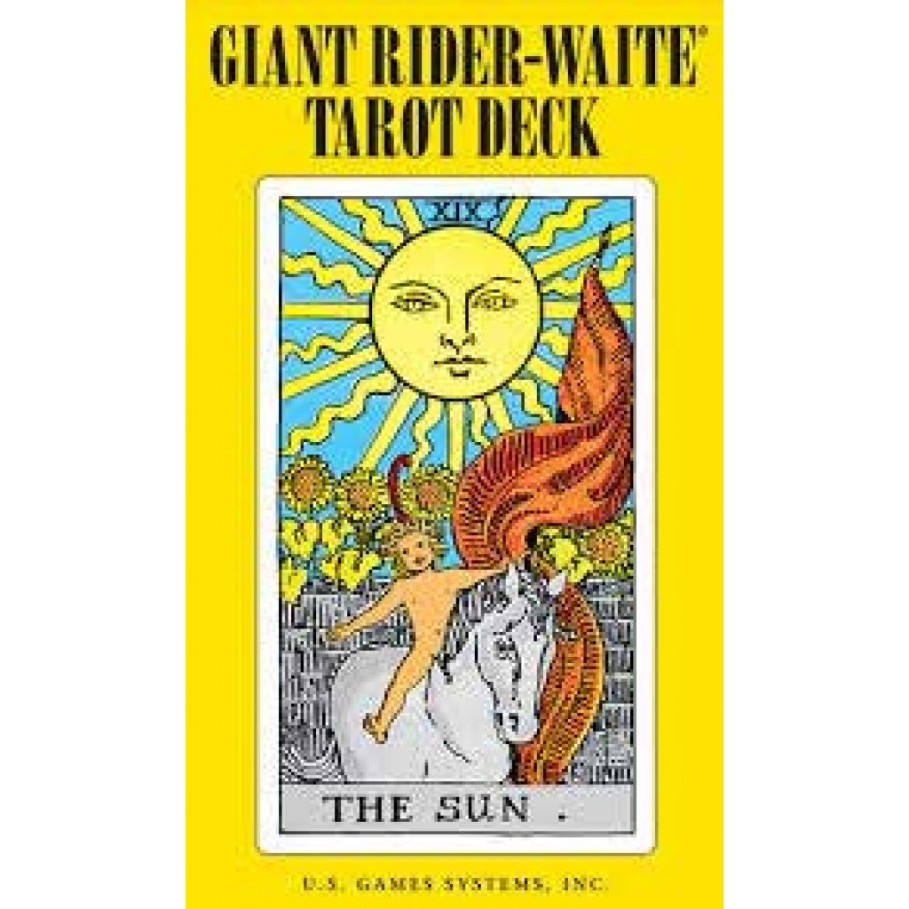 Giant Rider-Waite Tarot by Pamela Colman Smith