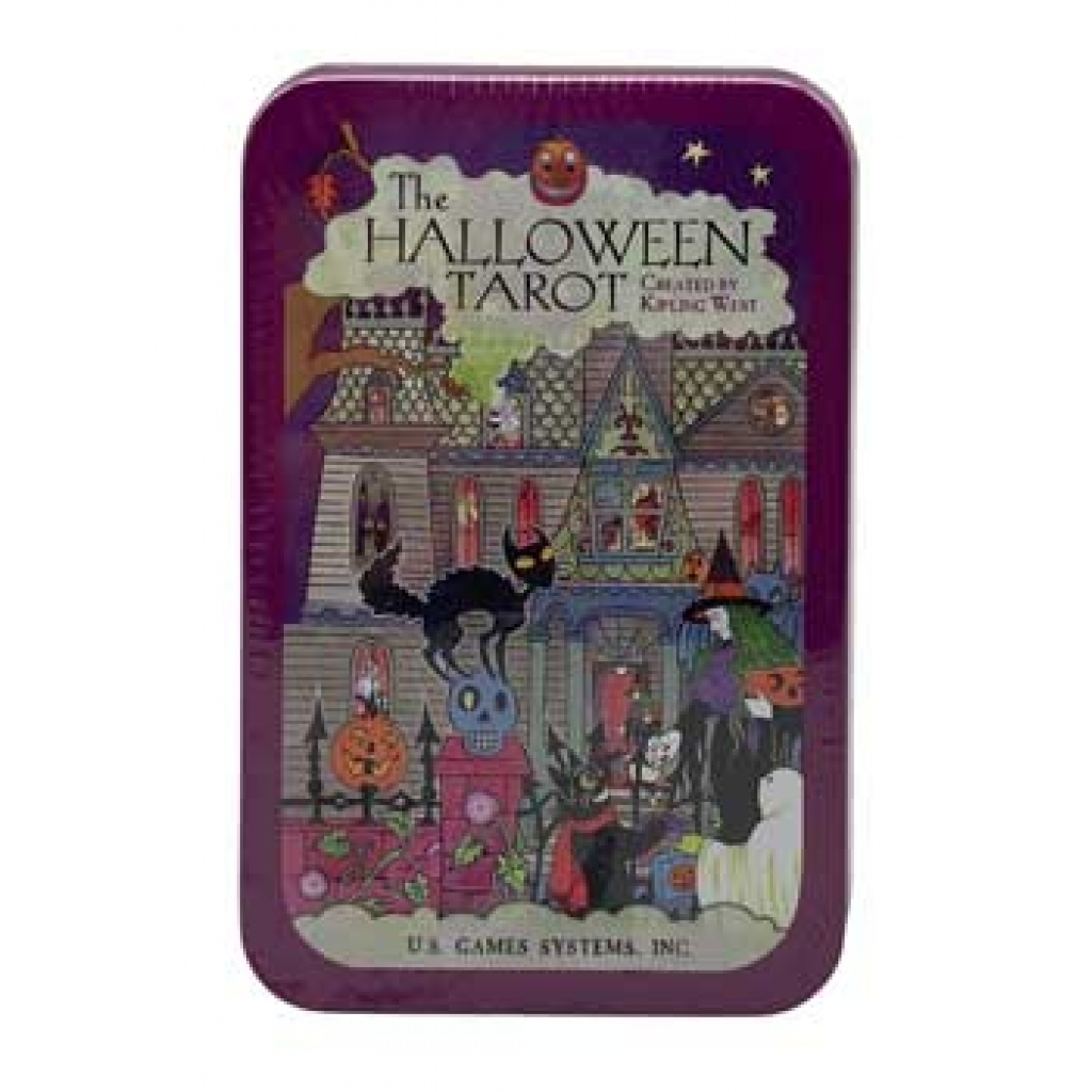 Halloween Tarot tin by West & Kipling