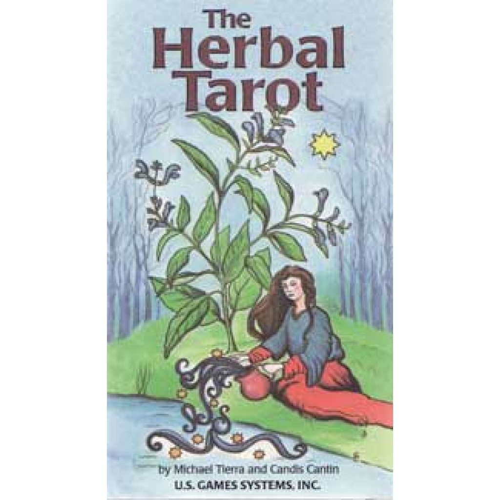 Herbal tarot deck by Tierra & Cantin