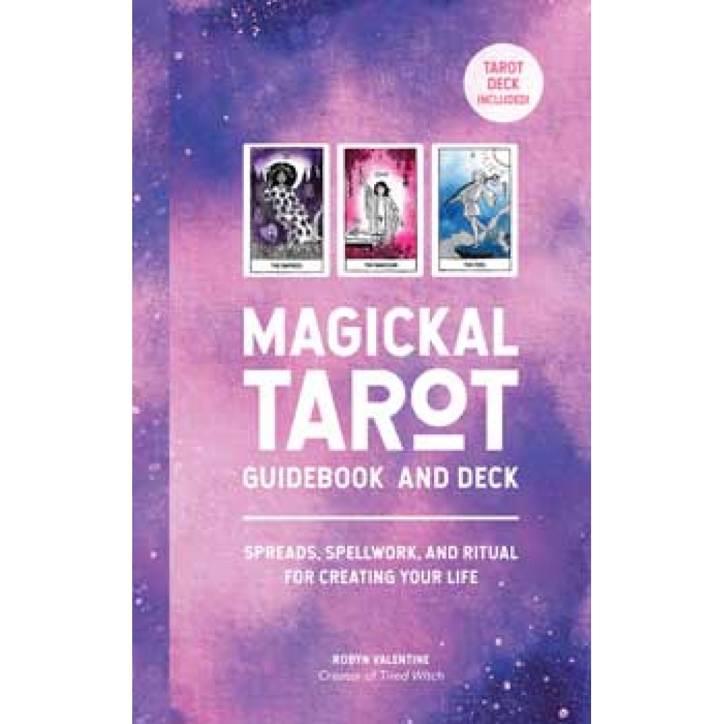 Magickal Tarot Guidebook & dk by Robyn Valentine