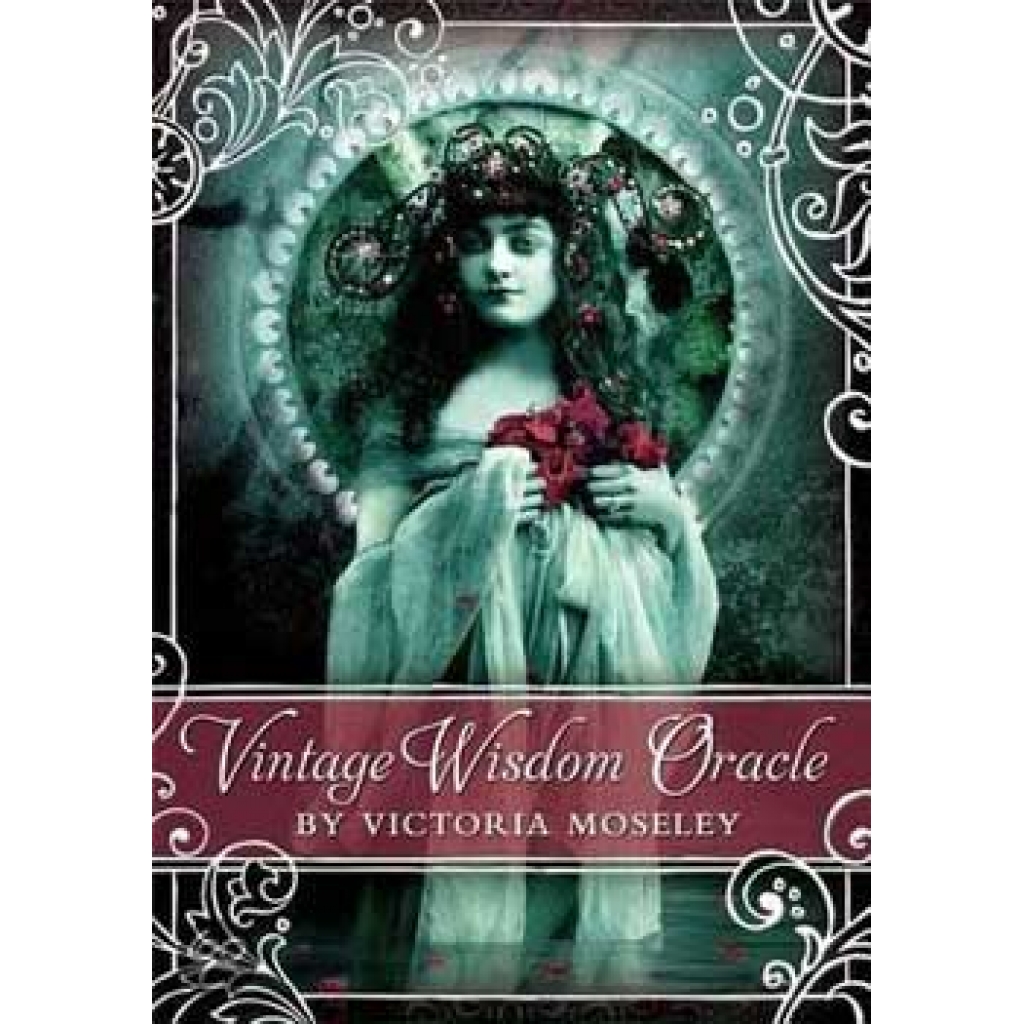 Vintage Wisdom oracle deck by Victoria Moseley