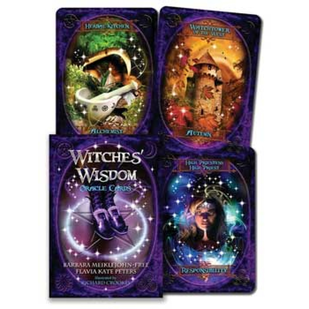 Witches' Wisdom oracle by Meiklejohn-Free & Peters