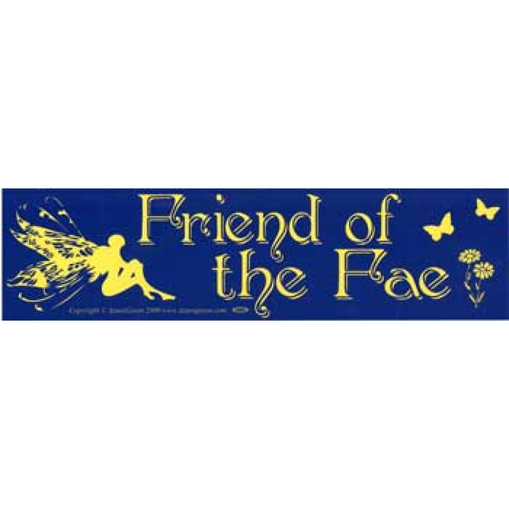 Friend of the Fae bumper sticker