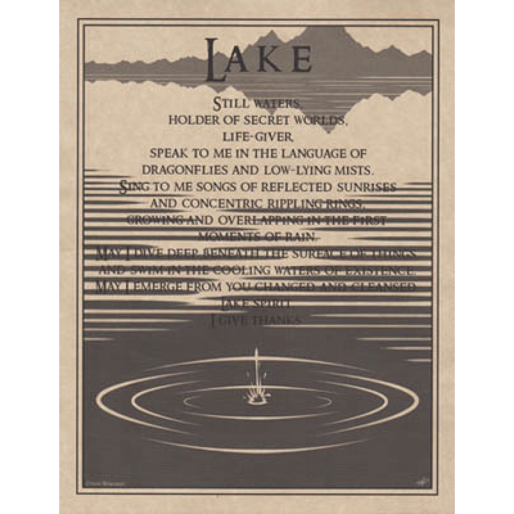 Lake Prayer poster
