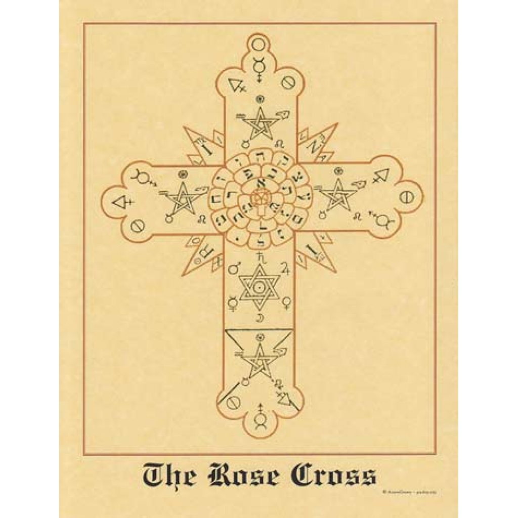 Rose Cross poster