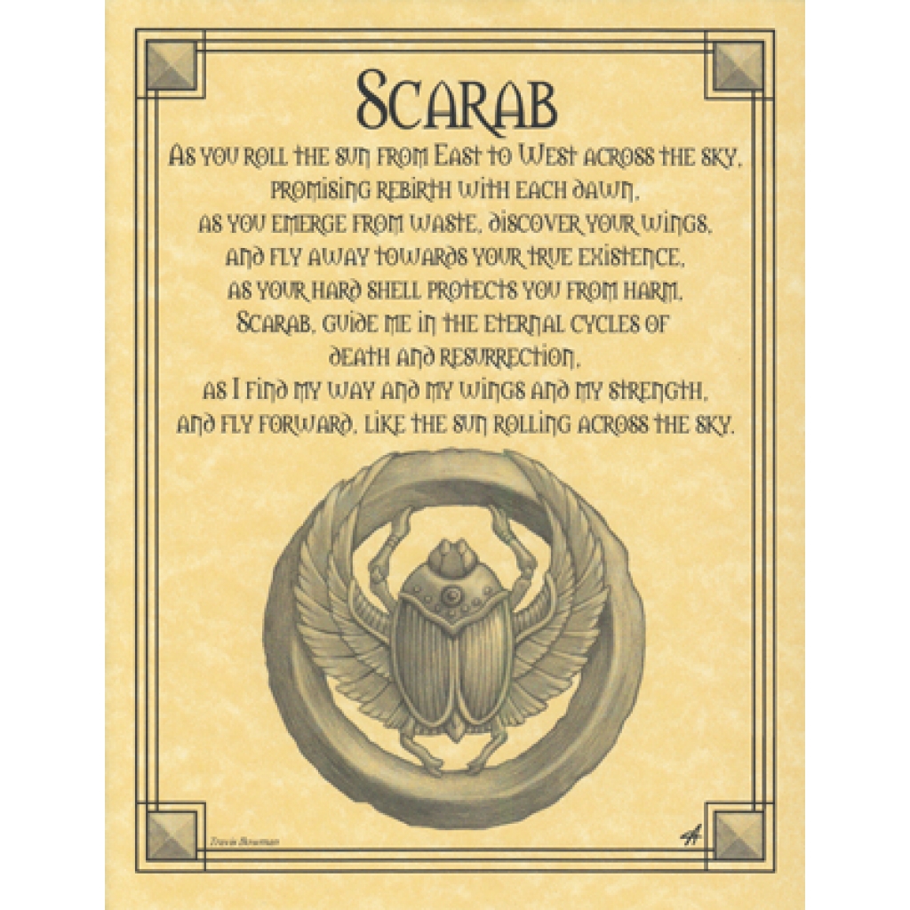 Scarab Prayer poster