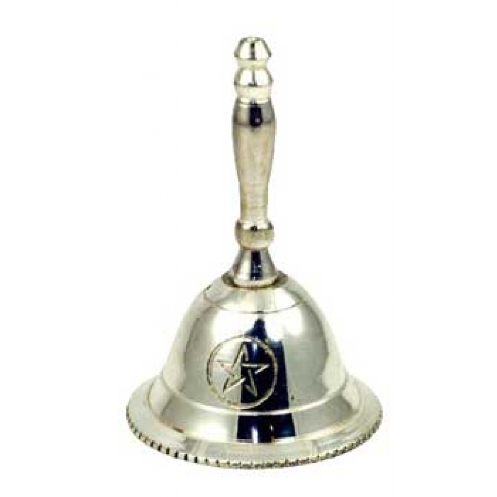 Altar Bell with Pentagram Design 2 1/2