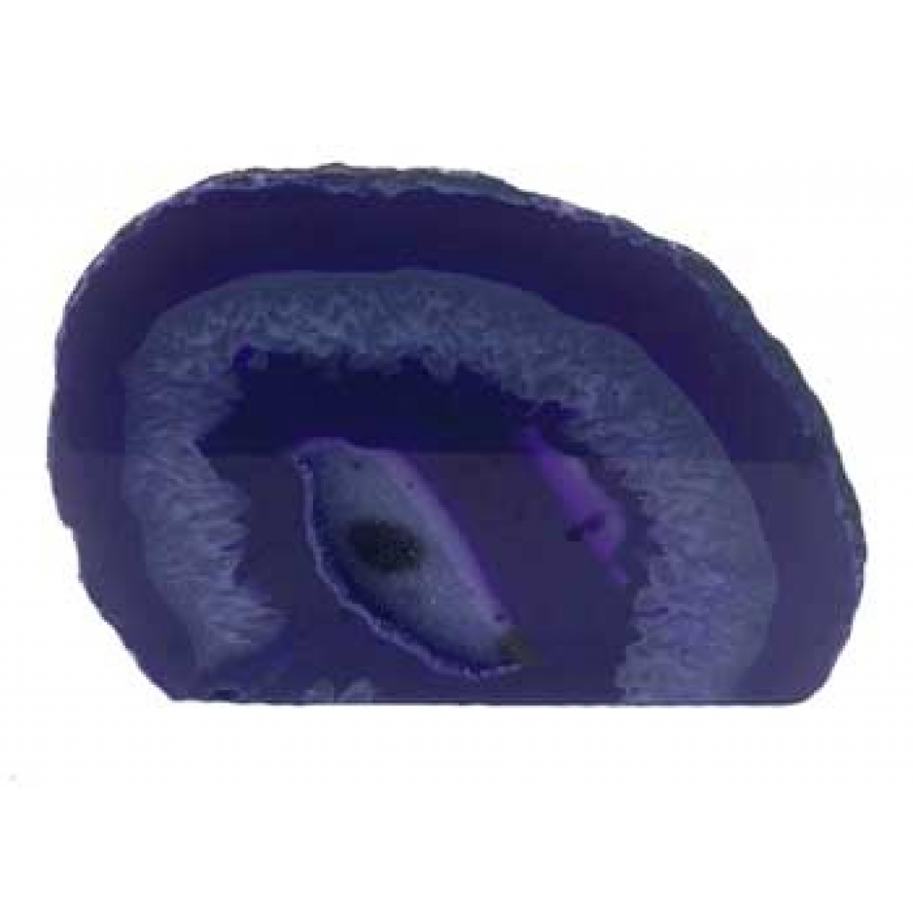 1.0-1.3# Geode Purple Agate cut