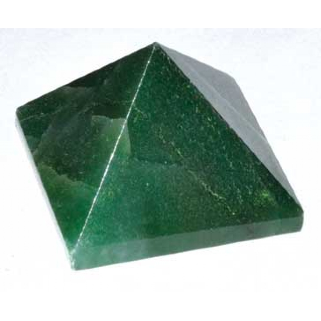 25-30mm Emerald Fuchsite pyramid