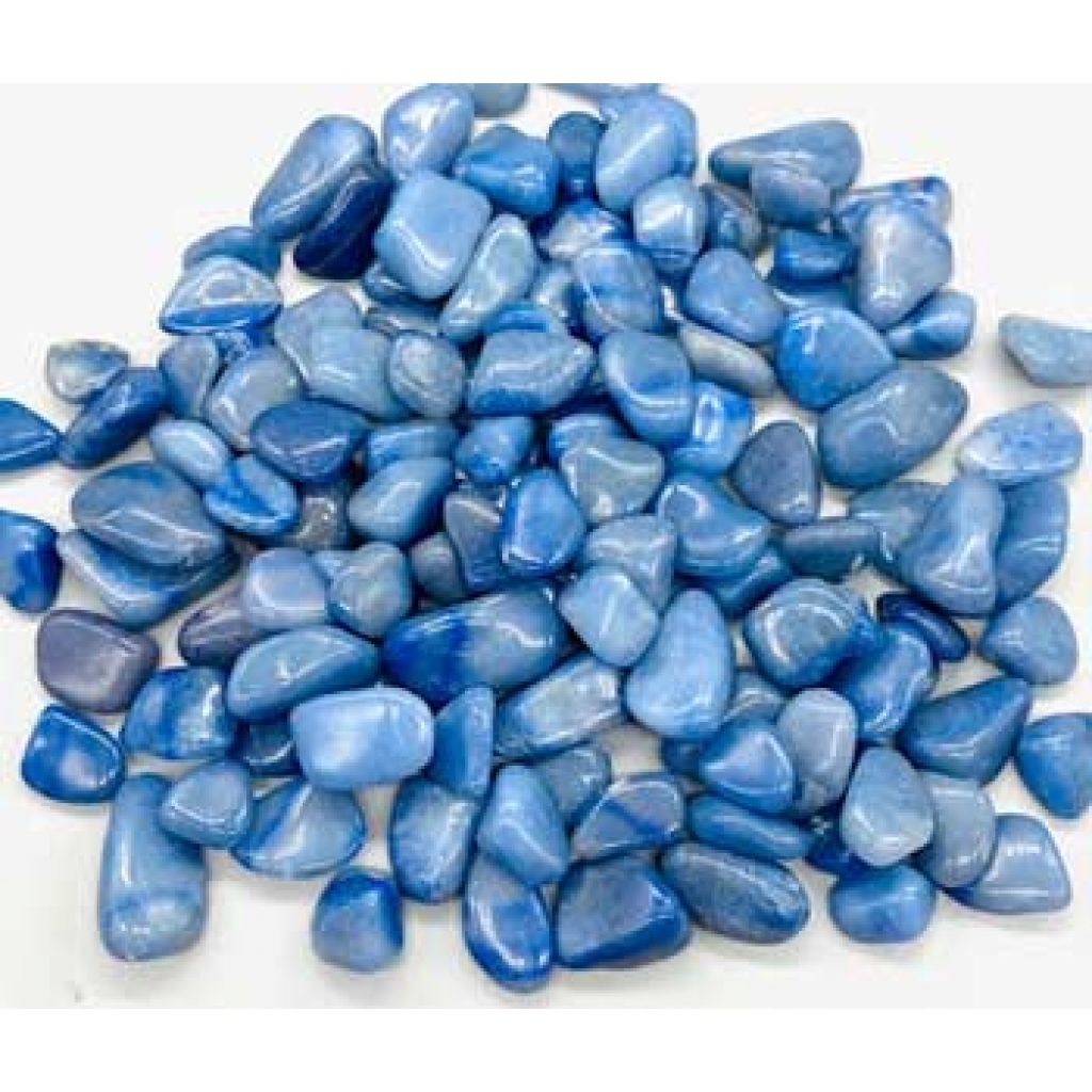 1 lb Blue Aventurine tumbled stones