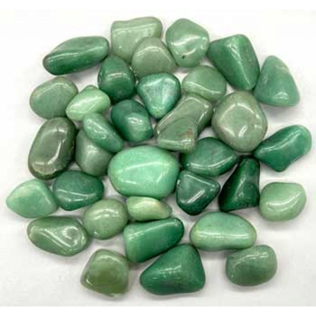 1 lb Green Adventurine tumbled stones