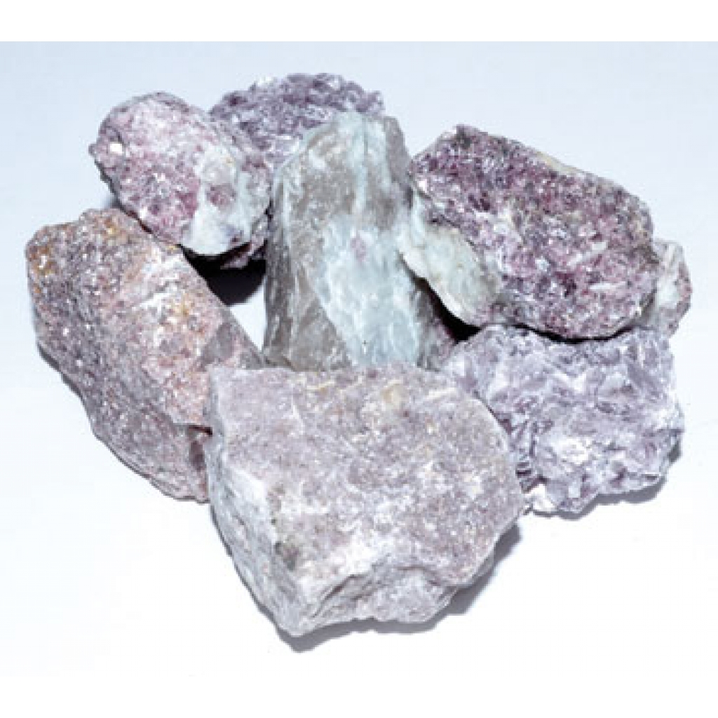 1 lb Lepidolite untumbled stones