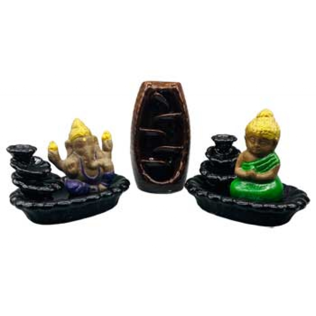 Various Ceramic back flow incense burner
