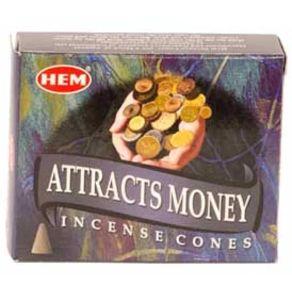 Attracts Money HEM cone 10 cones