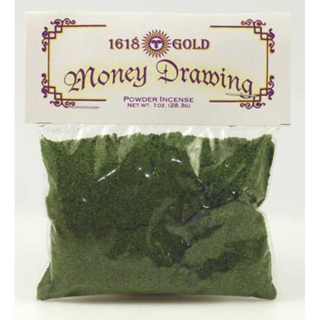1oz Money Drawing powder incense