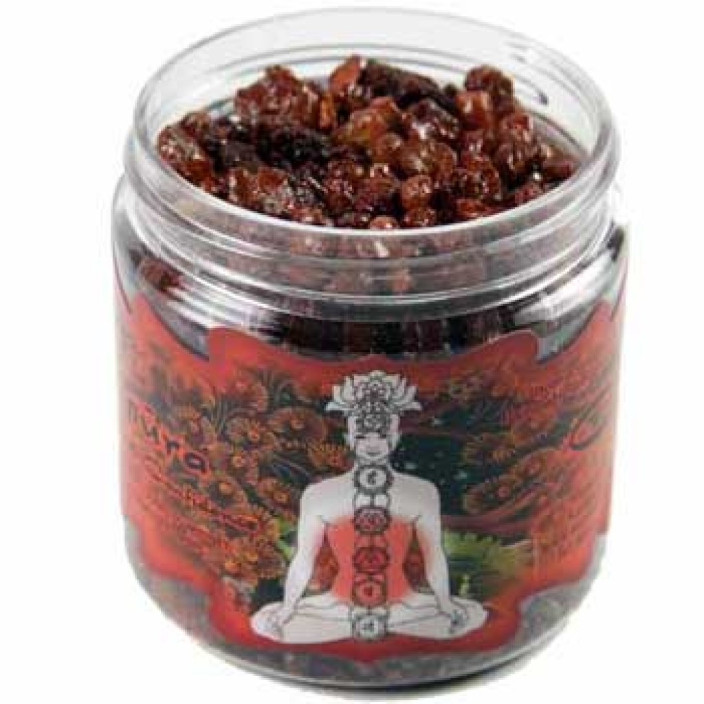 2.4oz jar Manipura resin incense