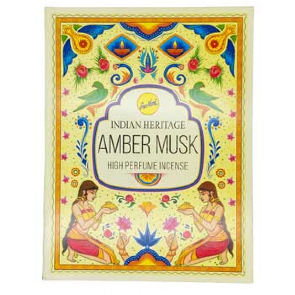 15 gm Amber Musk incense sticks indian heritage