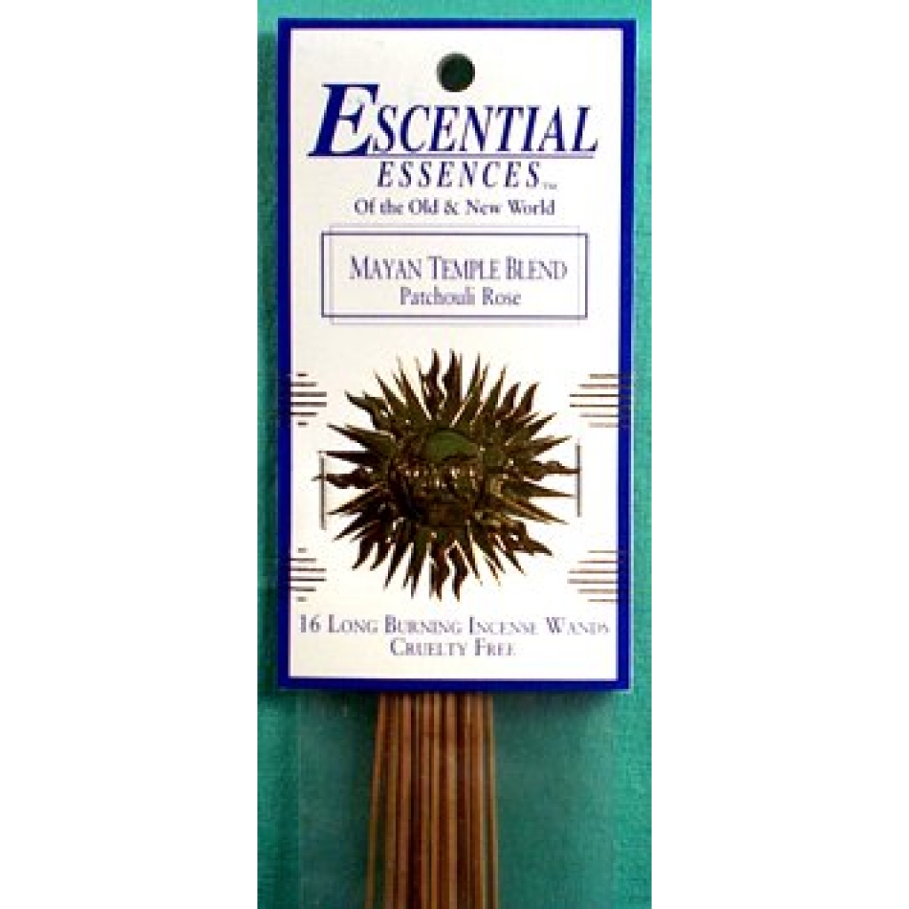 Mayan Temple essential essences incense sticks 16 pack