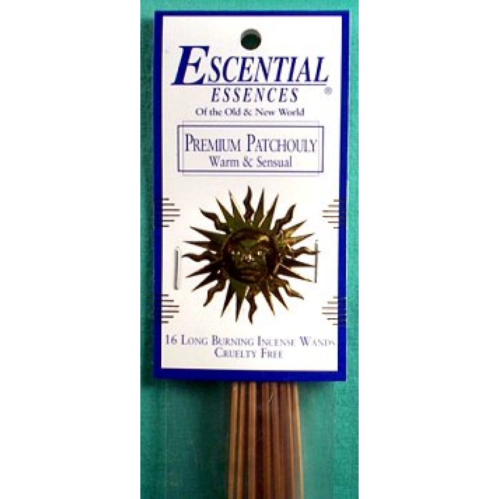 Patchouli escential essences incense sticks 16 pack