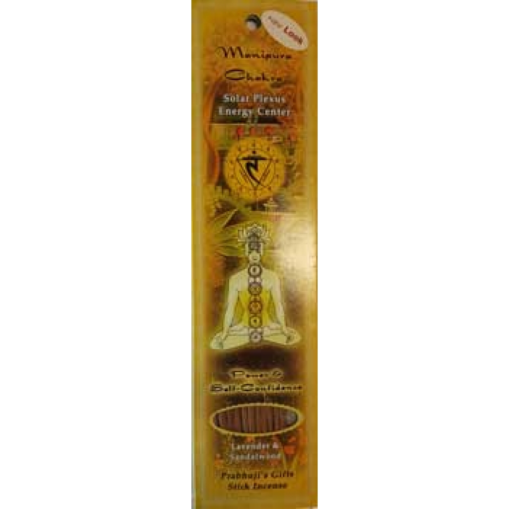 Manipura Chakra incense stick 10 pack