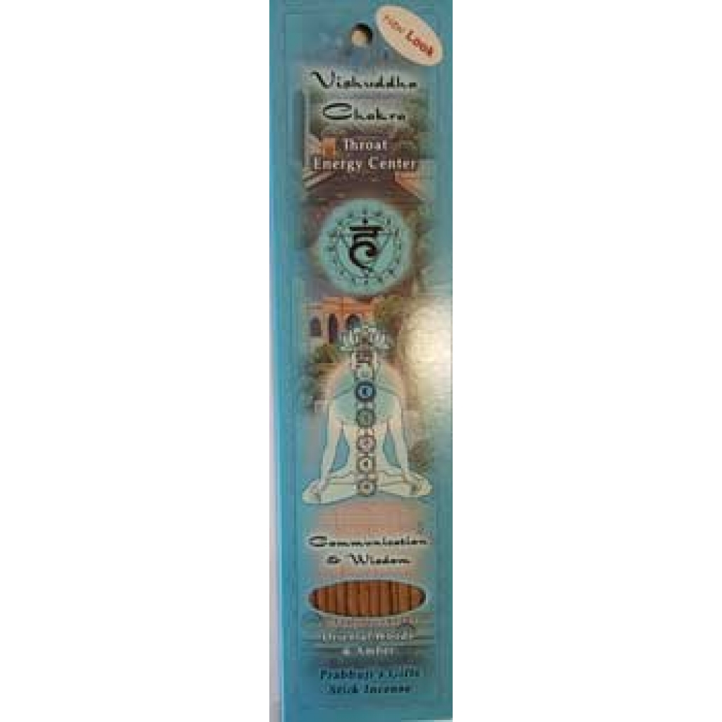 Vishuddha Chakra incense stick 10 pack
