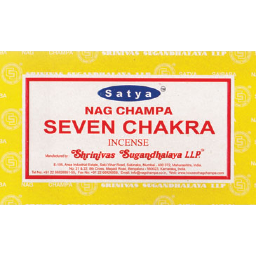 Seven Chakra satya incense stick 15 gm