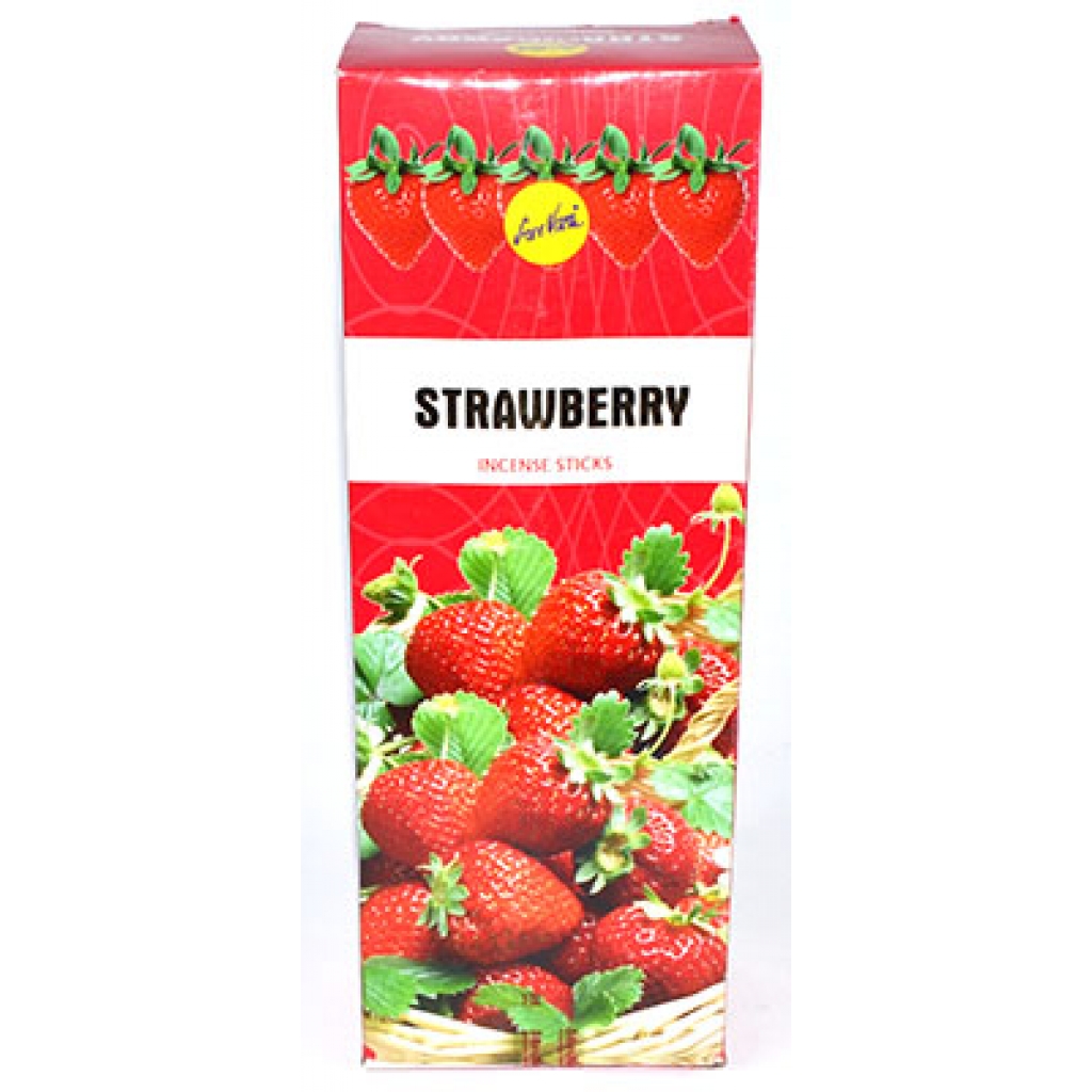 (box of 6) Strawberry sree vani stick