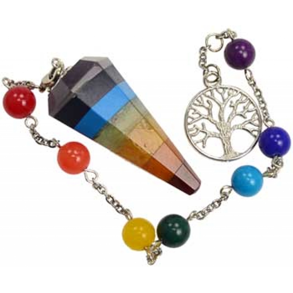 Chakra pendulum bracelet