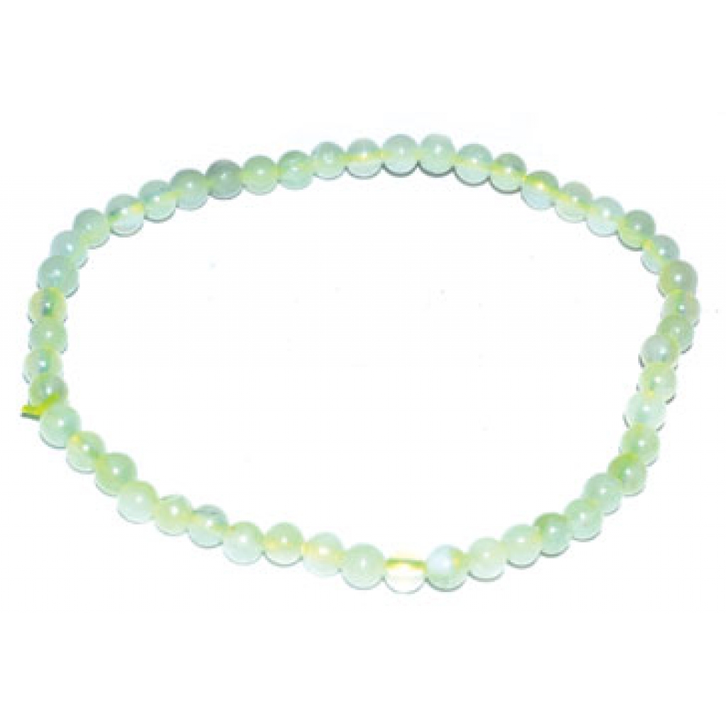 4mm Jade, Chinese stretch bracelet