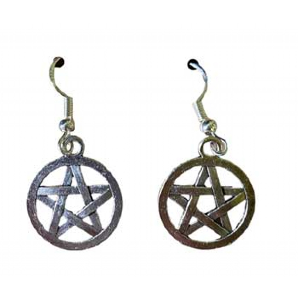 18mm Pentagram earrings