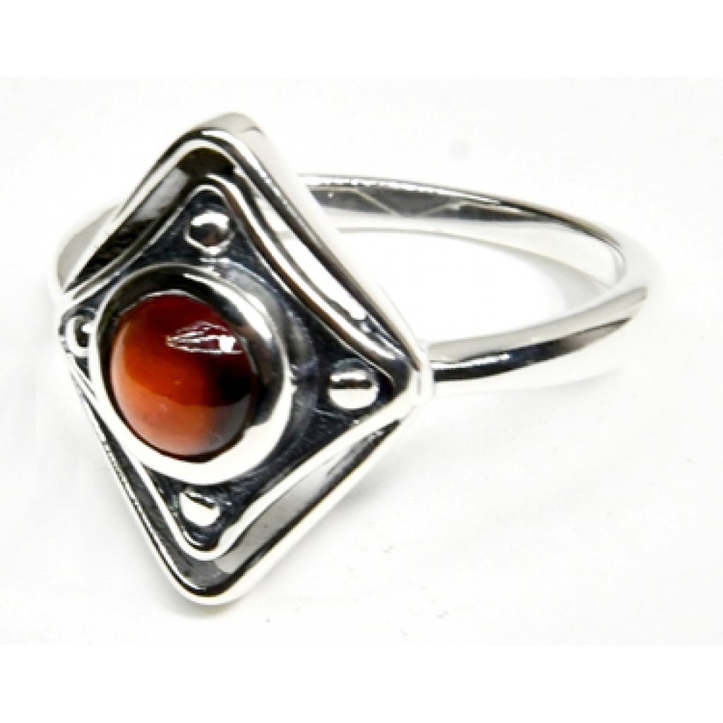 size 7 Hessonite ring