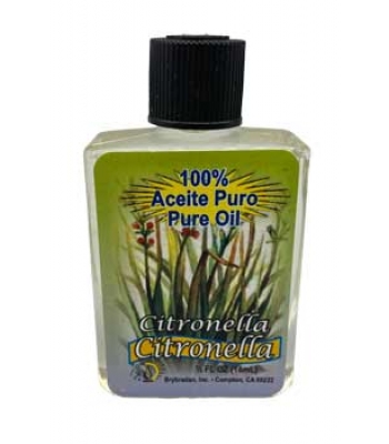 Citronella, pure oil 4 dram