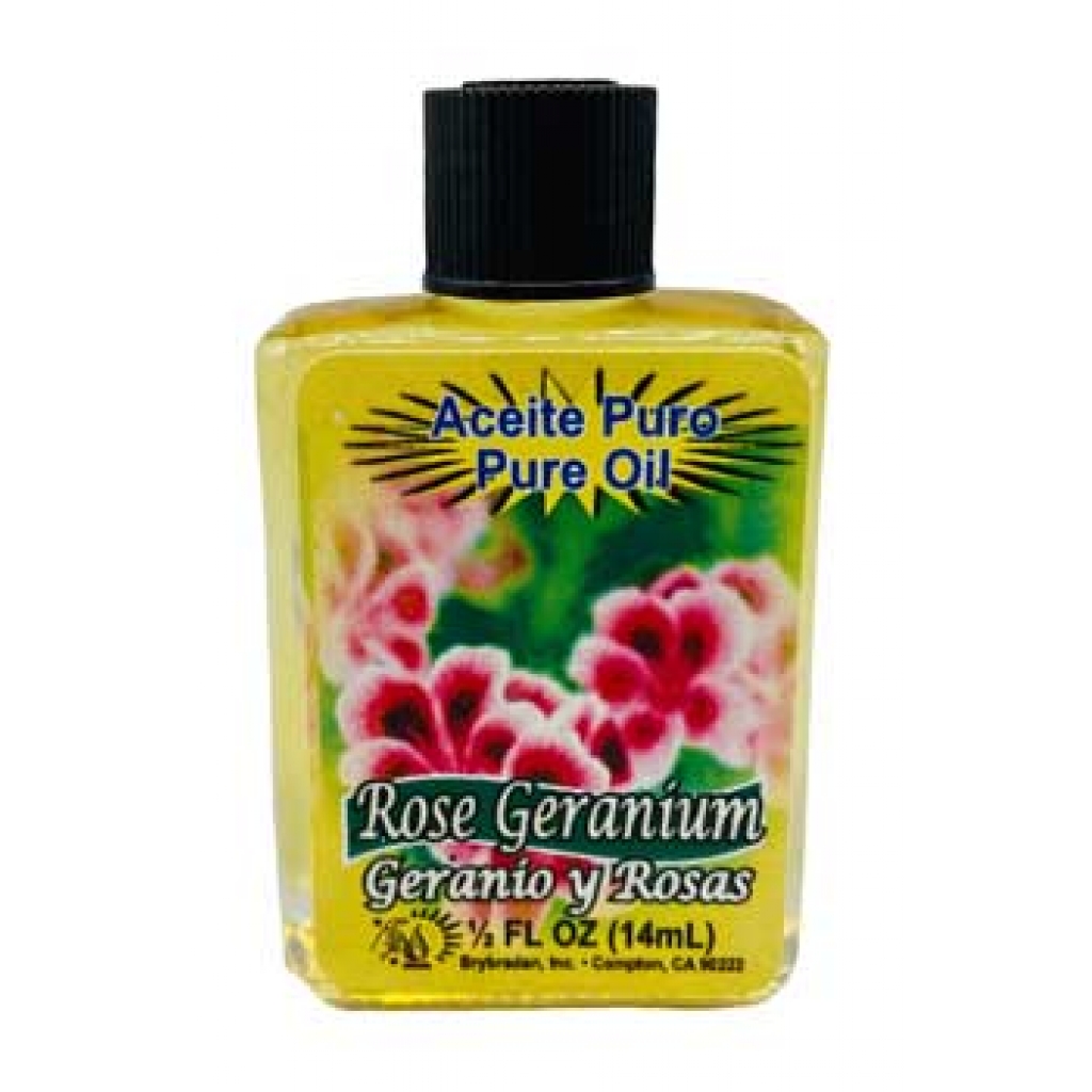 Rose Geranium, pure oil 4 dram