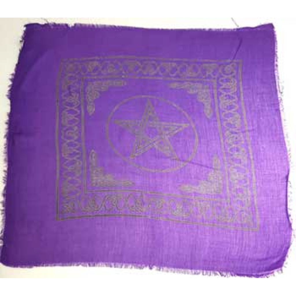 Pentagram altar cloth 18