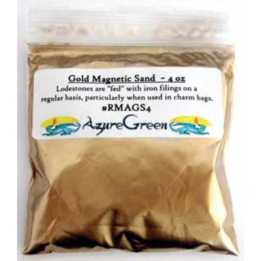 Gold Magnetic Sand (Lodestone Food) 4oz