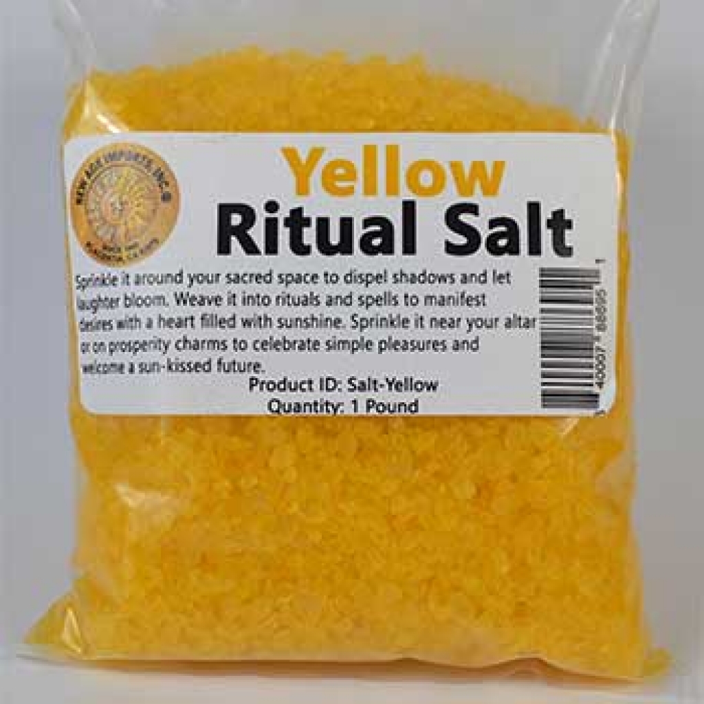 1 Lb Yellow ritiual salt