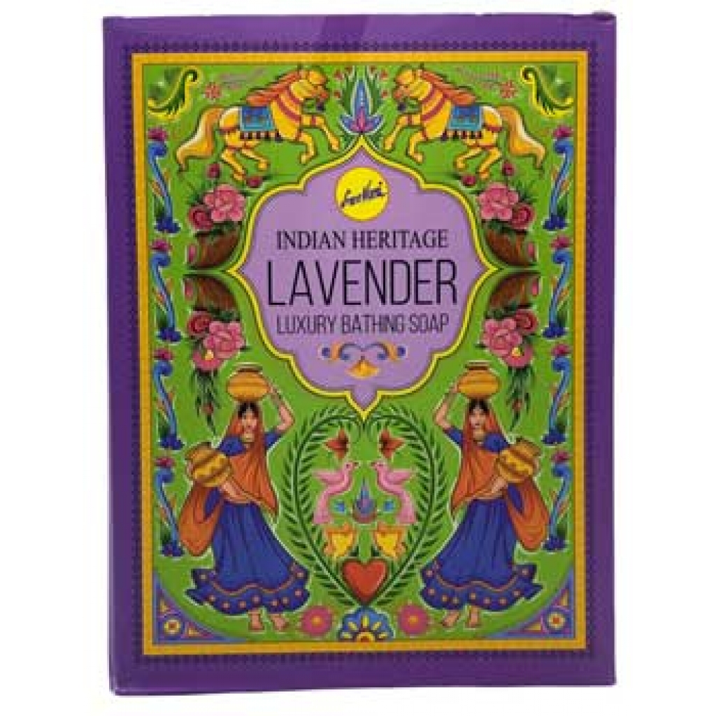 75gm Lavender soap indian heritage