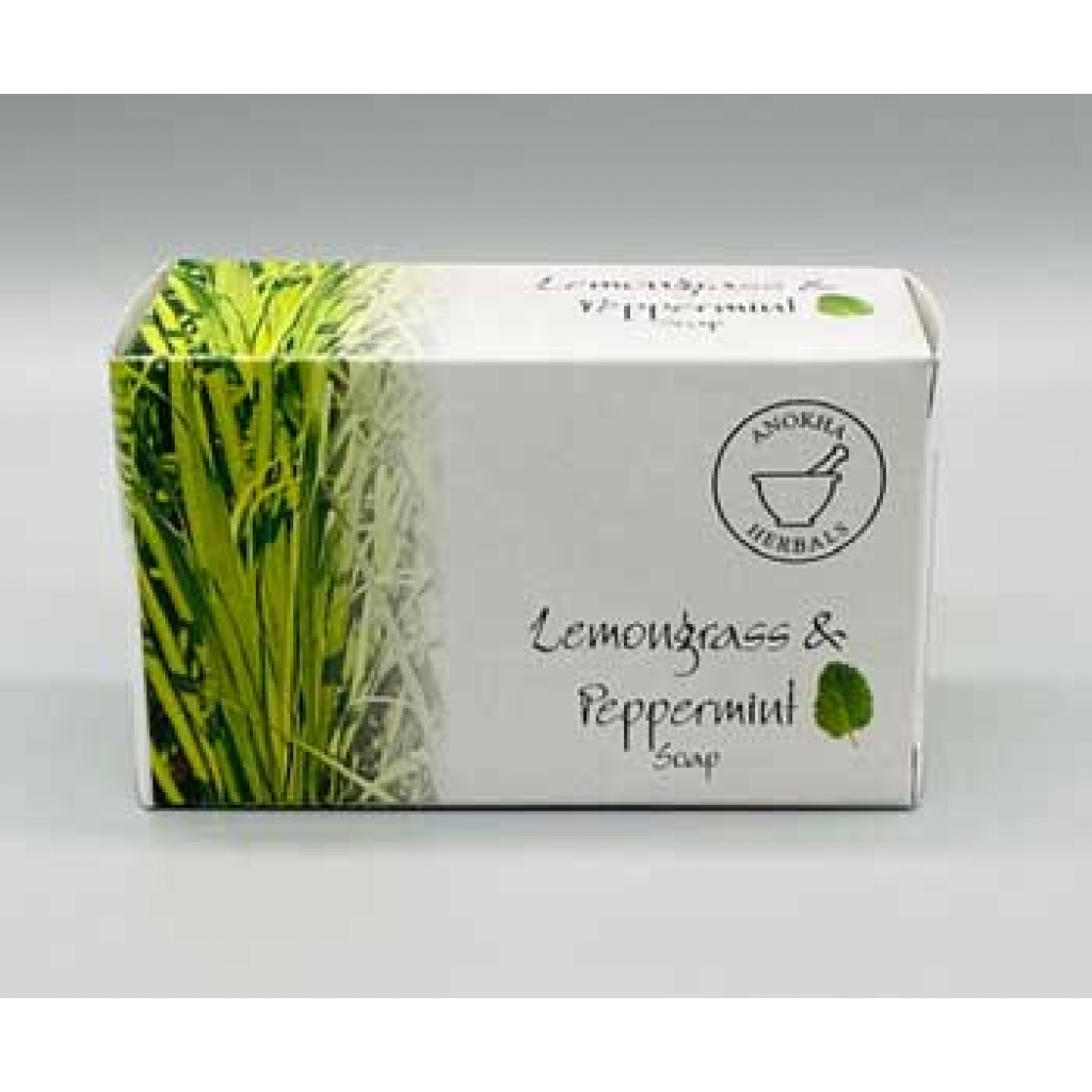 100g Lemongrass & Peppermint soap