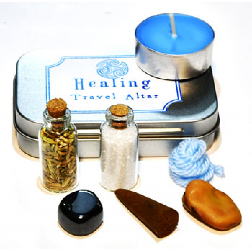 Healing travel altar