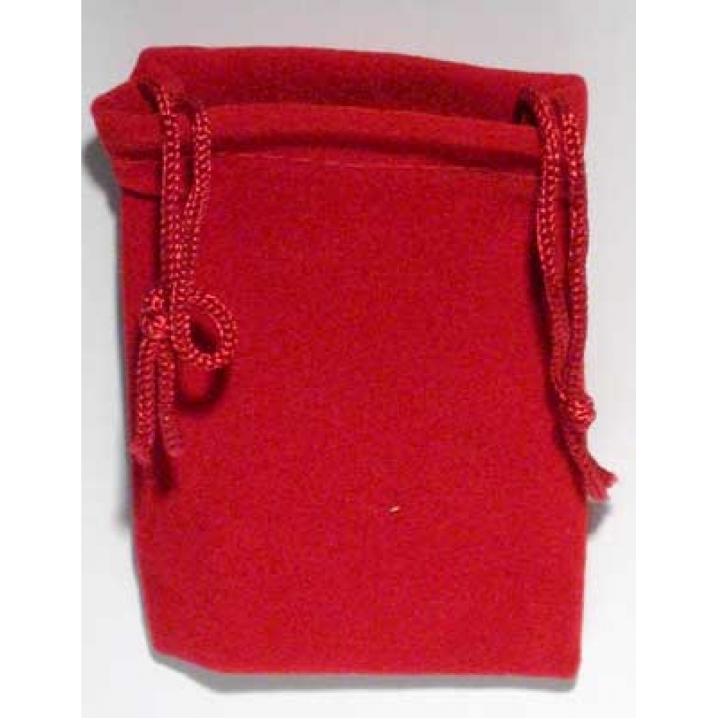 Red Velveteen Bag