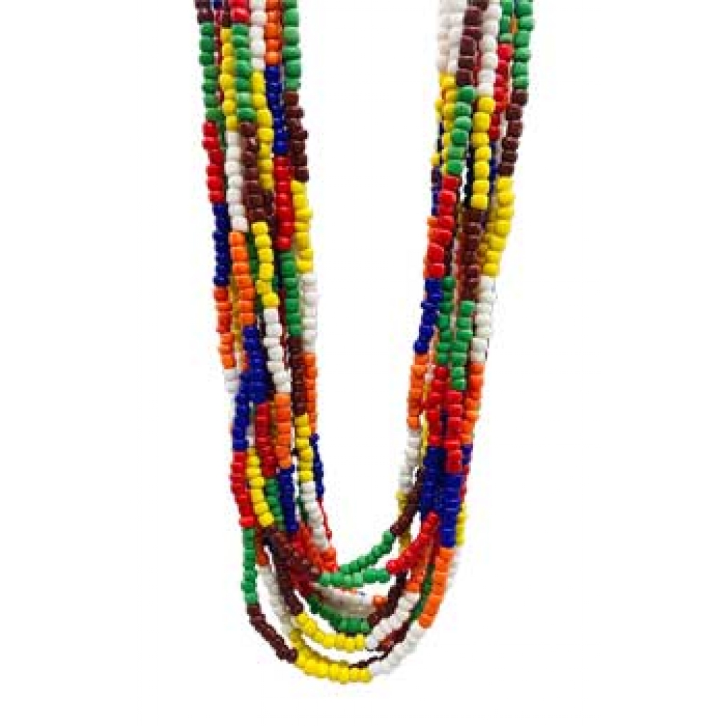 (set of 12) 7 Potencias santeria necklace