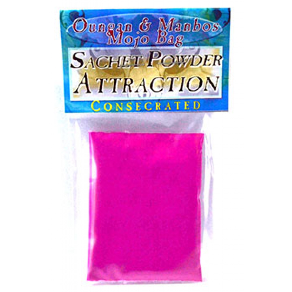 .5oz Attraction sachet powder consecrated