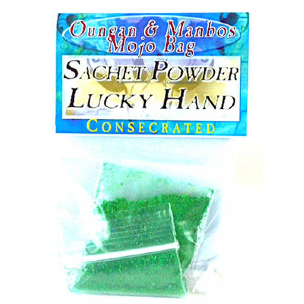.5oz Lucky Hand sachet powder consecrated