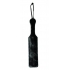 Leather Paddle With Black Fur