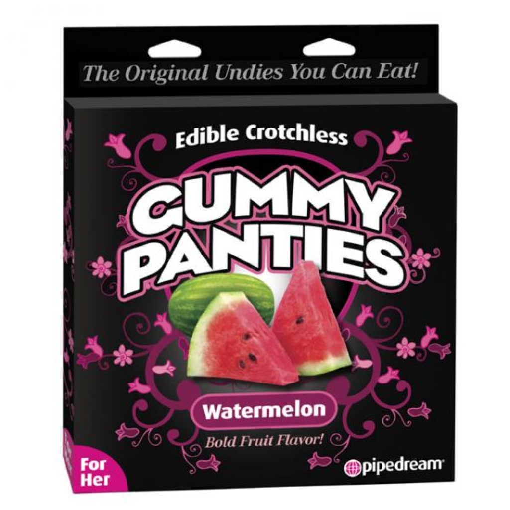 Edible Crotchless Gummy Panties Watermelon
