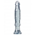Crystal Jellies 6 inches Anal Starter Clear