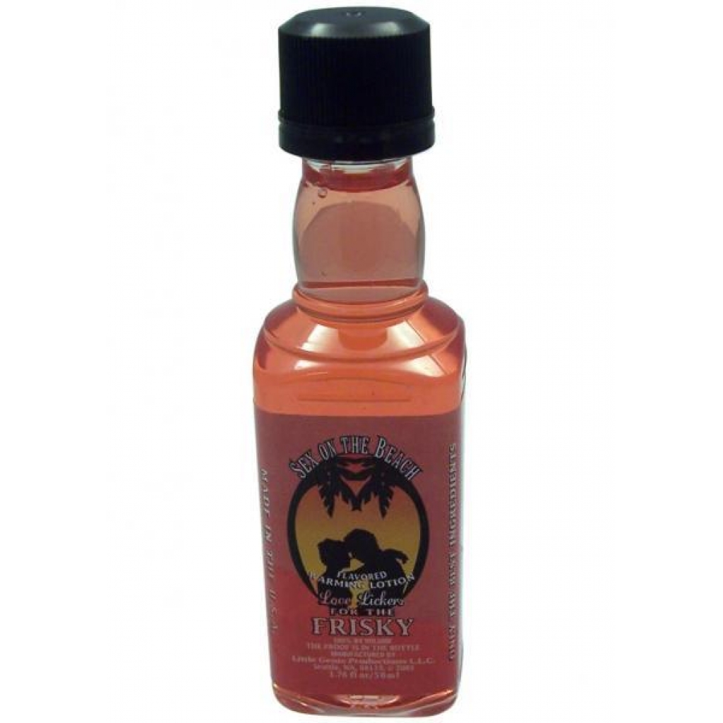 Love Lickers Flavored Warming Oil - Sex On The Beach 1.76oz