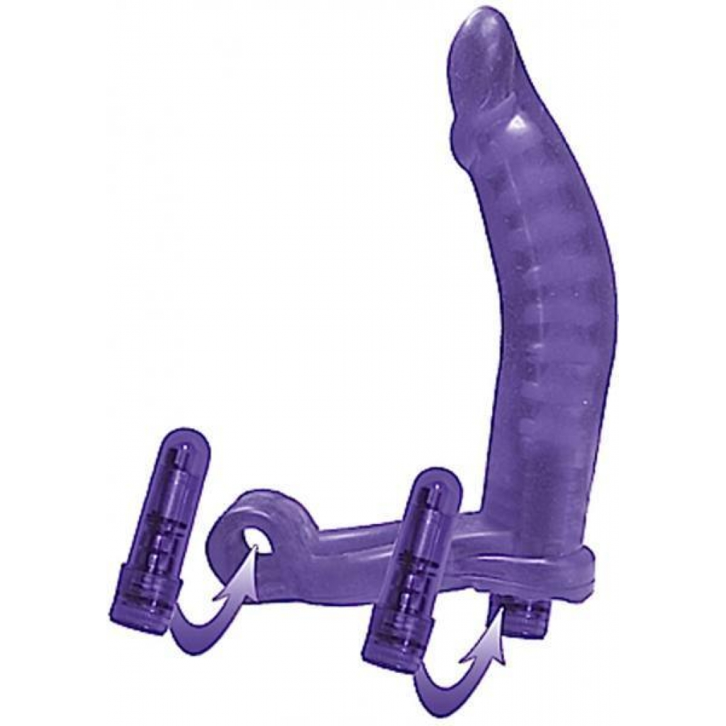Double Penetrator C-Ring Purple